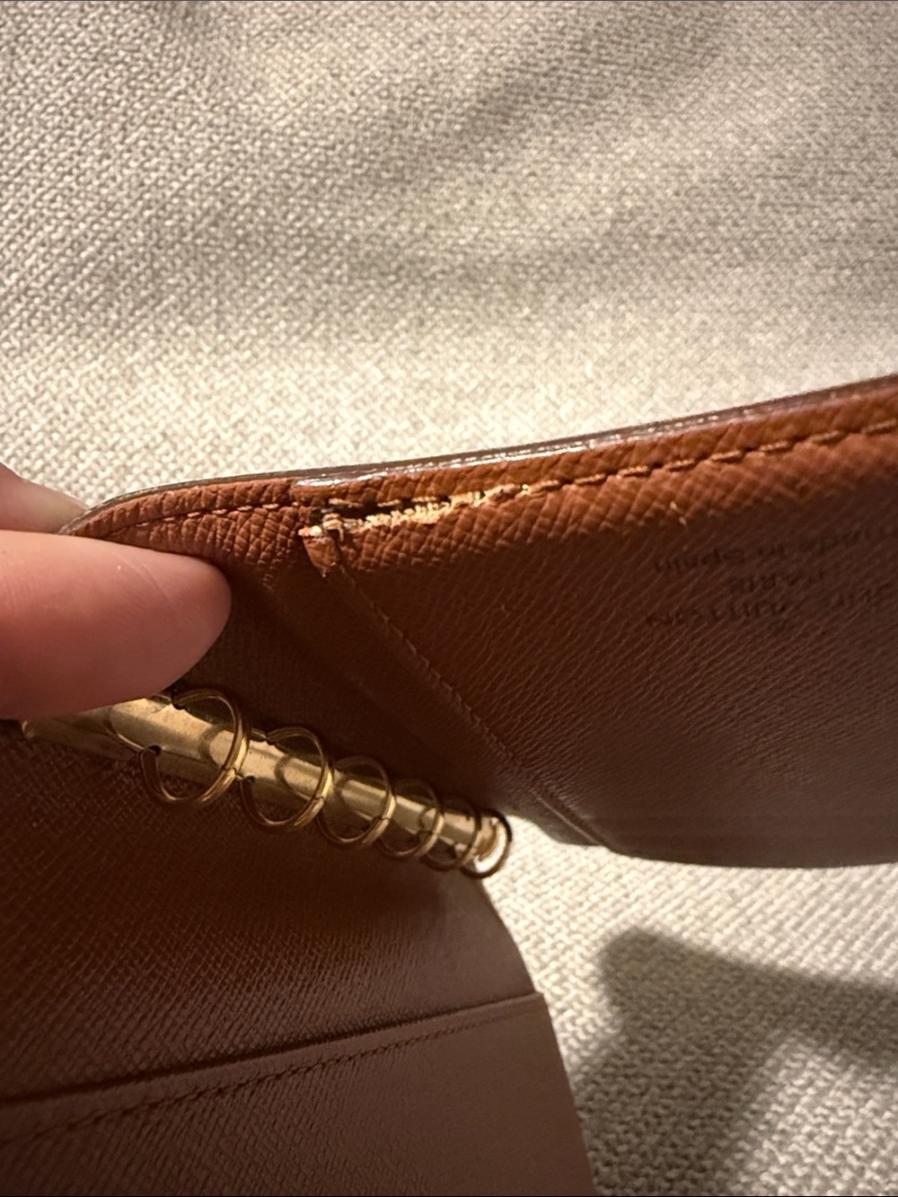 Louis Vuitton Monogram Canvas PM Agenda Cover Authentic CA0968 - Picture 12 of 14